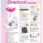 OKURMA/820D PORTABLE OVERLOCK MACHINE